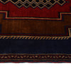 Baluchi Rug Handmade Dark Blue Floral 3x5 ft