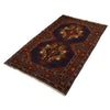Baluchi Rug Handmade Multi Geometric 4x6 ft