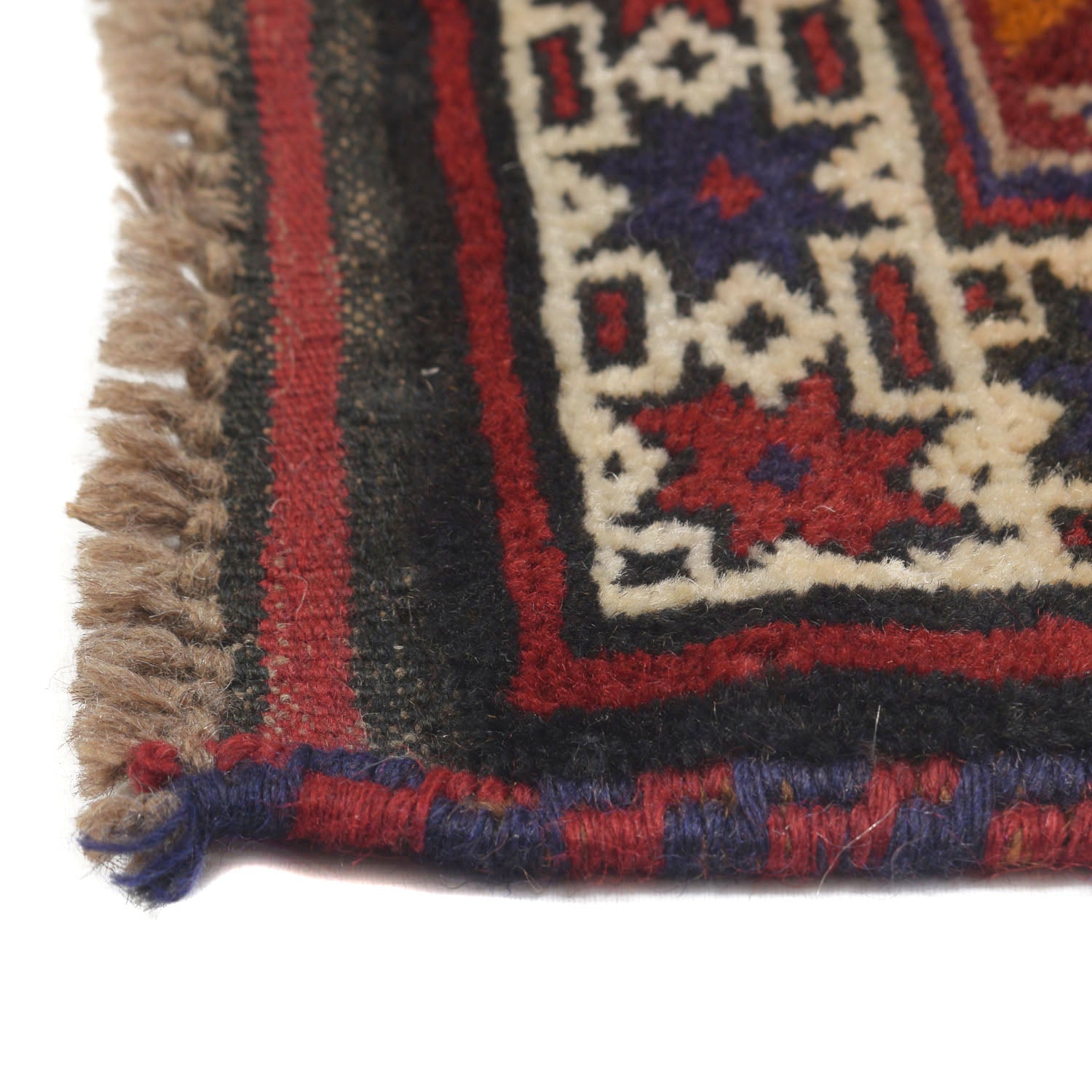 Baluchi Rug Handmade Multi Floral 2x4 ft
