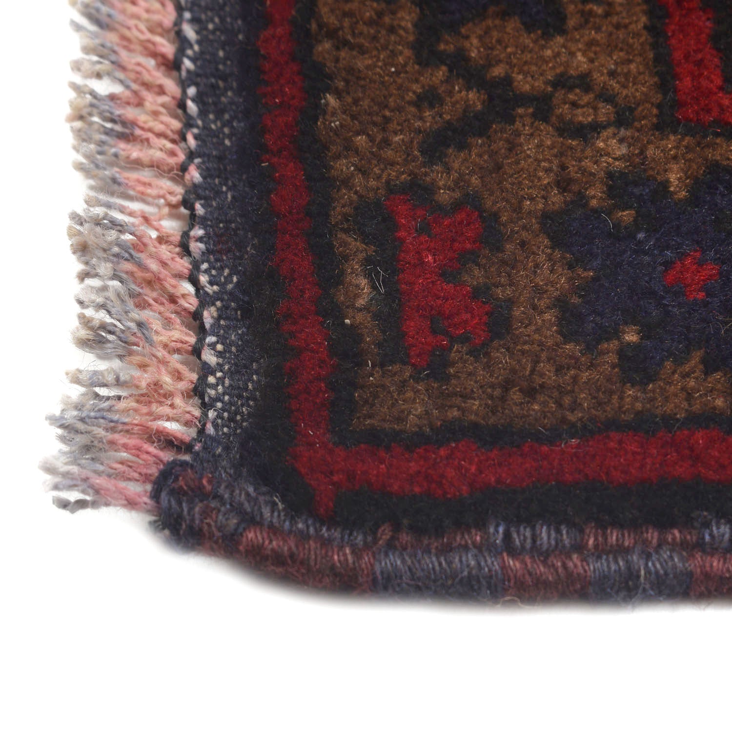 Baluchi Rug Handmade Multi Prayer Design 3x5 ft