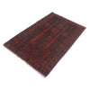 Baluchi Rug Handmade Multi Prayer Design 3x5 ft