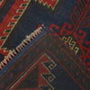 Baluchi Rug Handmade Dark Blue Floral 2x4 ft