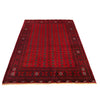 Bokhara Rug Handmade Vibrant Red Medallion 7x10 ft