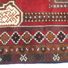 Baluchi Rug Handmade Red Prayer Design 3x5 ft