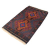 Baluchi Rug Handmade Multi Geometric 3x5 ft