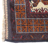 Baluchi Rug Handmade Multi Geometric 3x5 ft