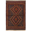 Baluchi Rug Handmade Multi Geometric 3x5 ft