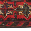Baluchi Rug Handmade Red Geometric 3x5 ft