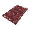 Baluchi Rug Handmade Multi Geometric 3x5 ft