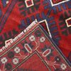 Baluchi Rug Handmade Multi Geometric 3x5 ft