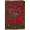 Baluchi Rug Handmade Multi Geometric 3x5 ft