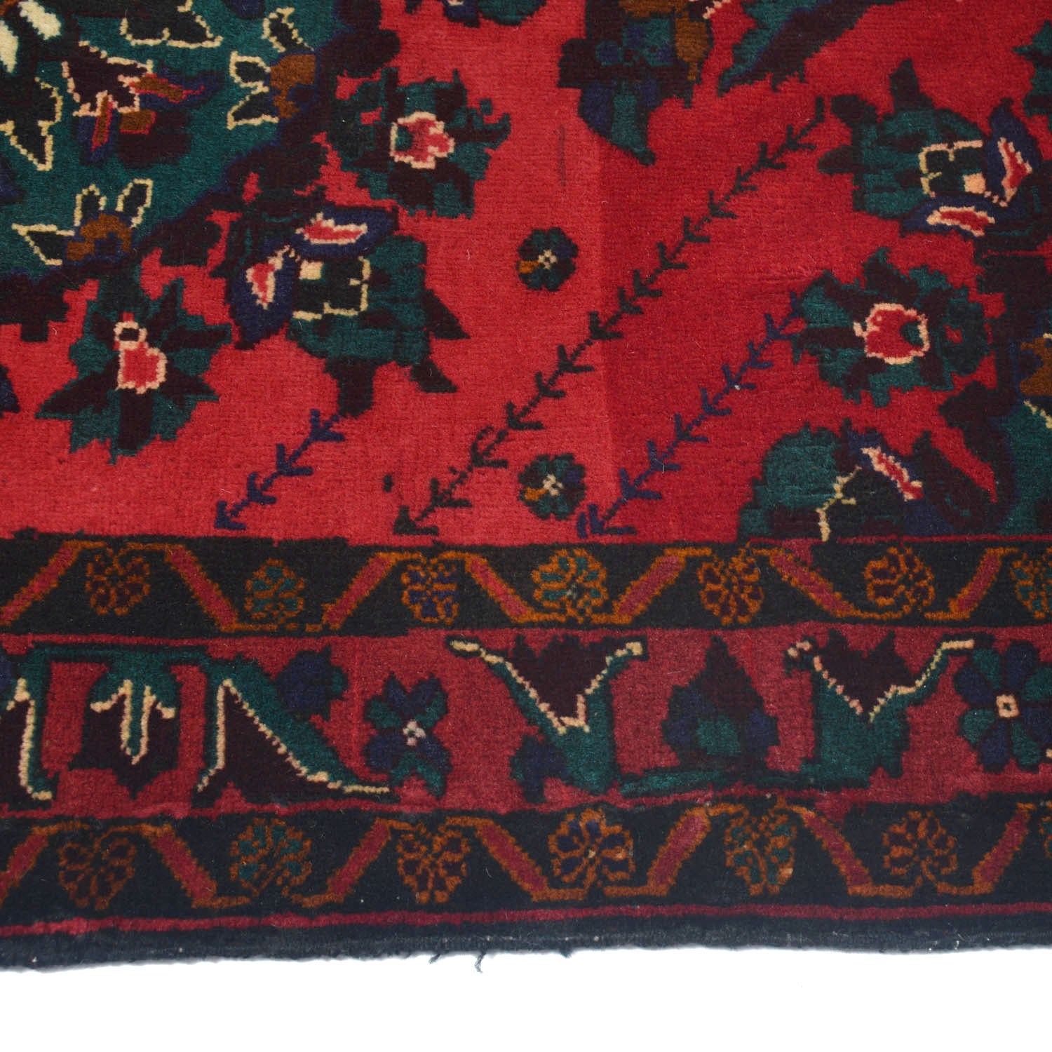 Baluchi Rug Handmade Multi Geometric 3x5 ft