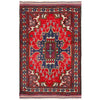 Baluchi Rug Handmade Multi Geometric 3x5 ft