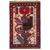 Baluchi Rug Handmade Multi Geometric 3x5 ft