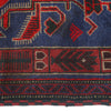 Baluchi Rug Handmade Dark Blue Geometric 3x5 ft