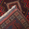 Baluchi Rug Handmade Multi Geometric 3x5 ft