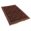 Baluchi Rug Handmade Multi Geometric 3x5 ft