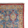 Heriz Area Rug Handmade Multi Medallion 7x10 ft