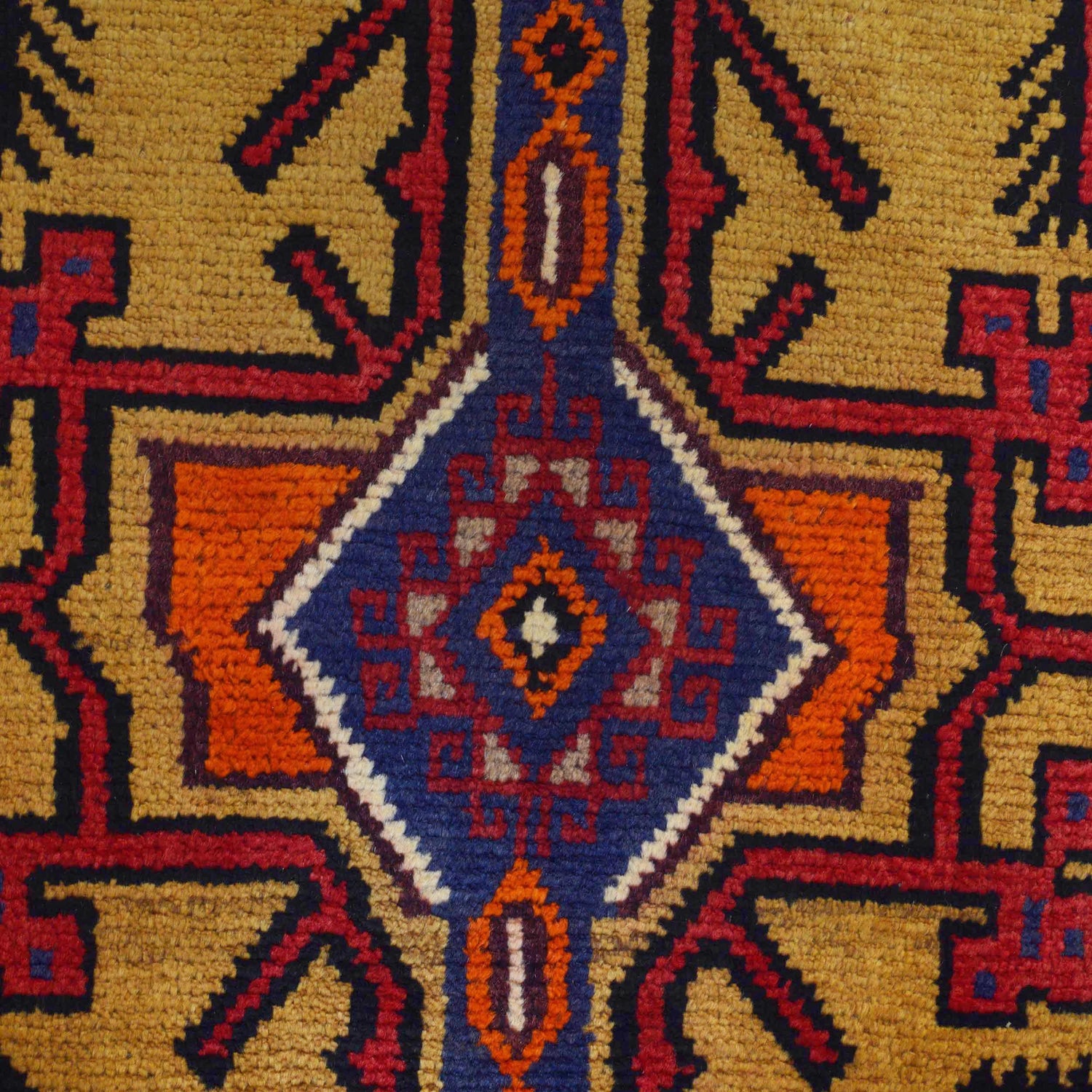 Baluchi Rug Handmade Multi Geometric 3x5 ft