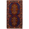 Baluchi Rug Handmade Navy Blue Geometric 3x5 ft
