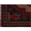 Baluchi Rug Handmade Multi Floral 2x4 ft