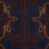 Baluchi Rug Handmade Multi Geometric 2x4 ft