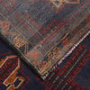 Baluchi Rug Handmade Multi Geometric 2x4 ft