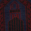 Baluchi Rug Handmade Blue Prayer Design 3x5 ft