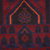 Baluchi Rug Handmade Red Prayer Design 3x5 ft