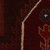 Baluchi Rug Handmade Red Geometric 3x5 ft