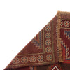Baluchi Rug Handmade Red Geometric 3x5 ft