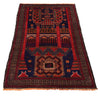 Baluchi Rug Handmade Blue Prayer Design 2x4 ft