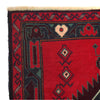 Baluchi Rug Handmade Multi Geometric 2x4 ft