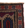 Baluchi Rug Handmade Multi Prayer Design 3x5 ft