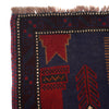 Baluchi Rug Handmade Multi Prayer Design 3x5 ft