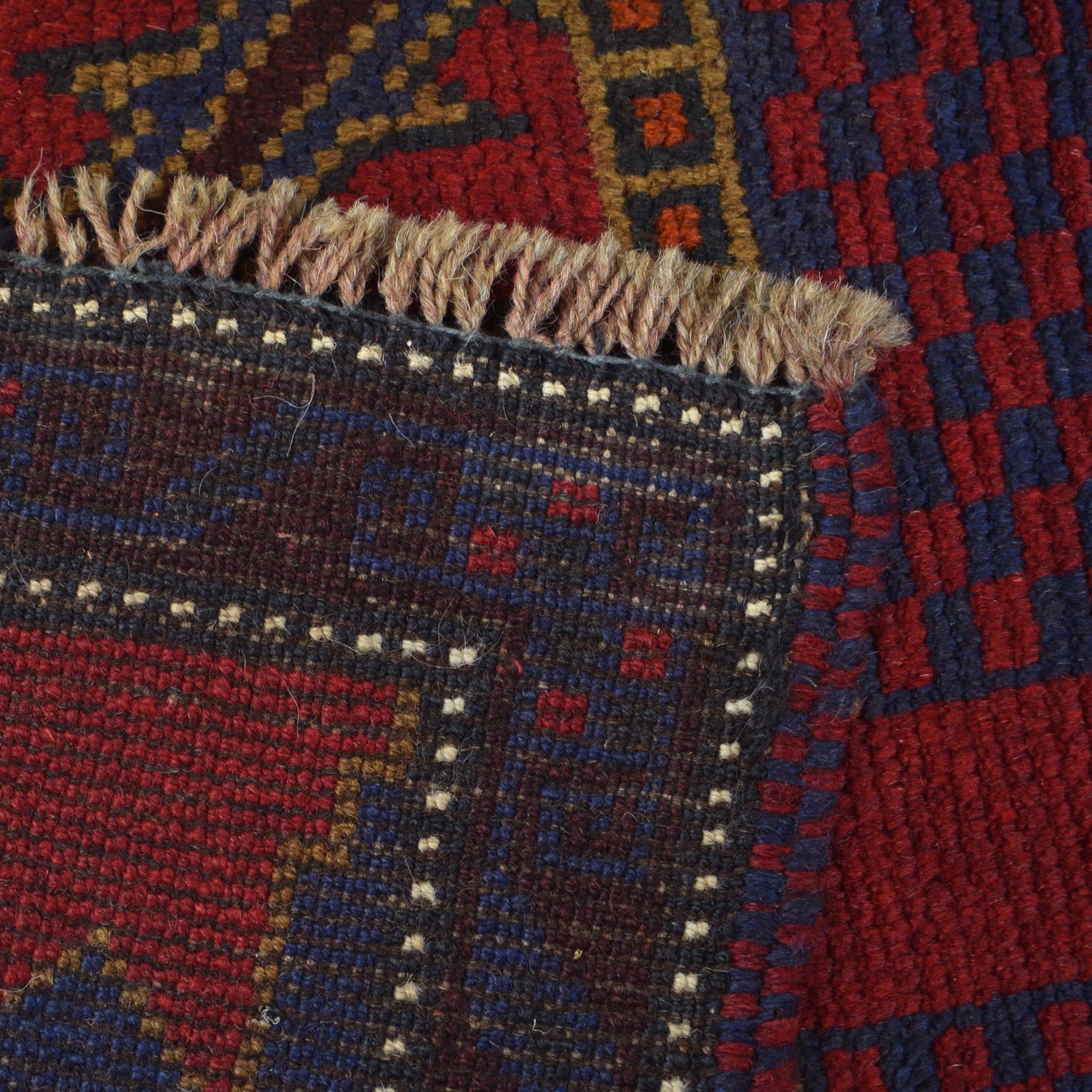 Baluchi Rug Handmade Multi Prayer Design 3x5 ft