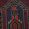 Baluchi Rug Handmade Multi Prayer Design 3x5 ft