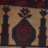 Baluchi Rug Handmade Beige Prayer Design 3x5 ft