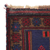 Baluchi Rug Handmade Multi Prayer Design 2x4 ft