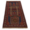Baluchi Rug Handmade Multi Prayer Design 3x5 ft