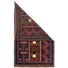 Pictorial Rug Handmade Blue Design