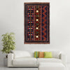 Pictorial Rug Handmade Blue Design