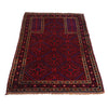 Baluchi Rug Handmade Multi Prayer Design 3x5 ft