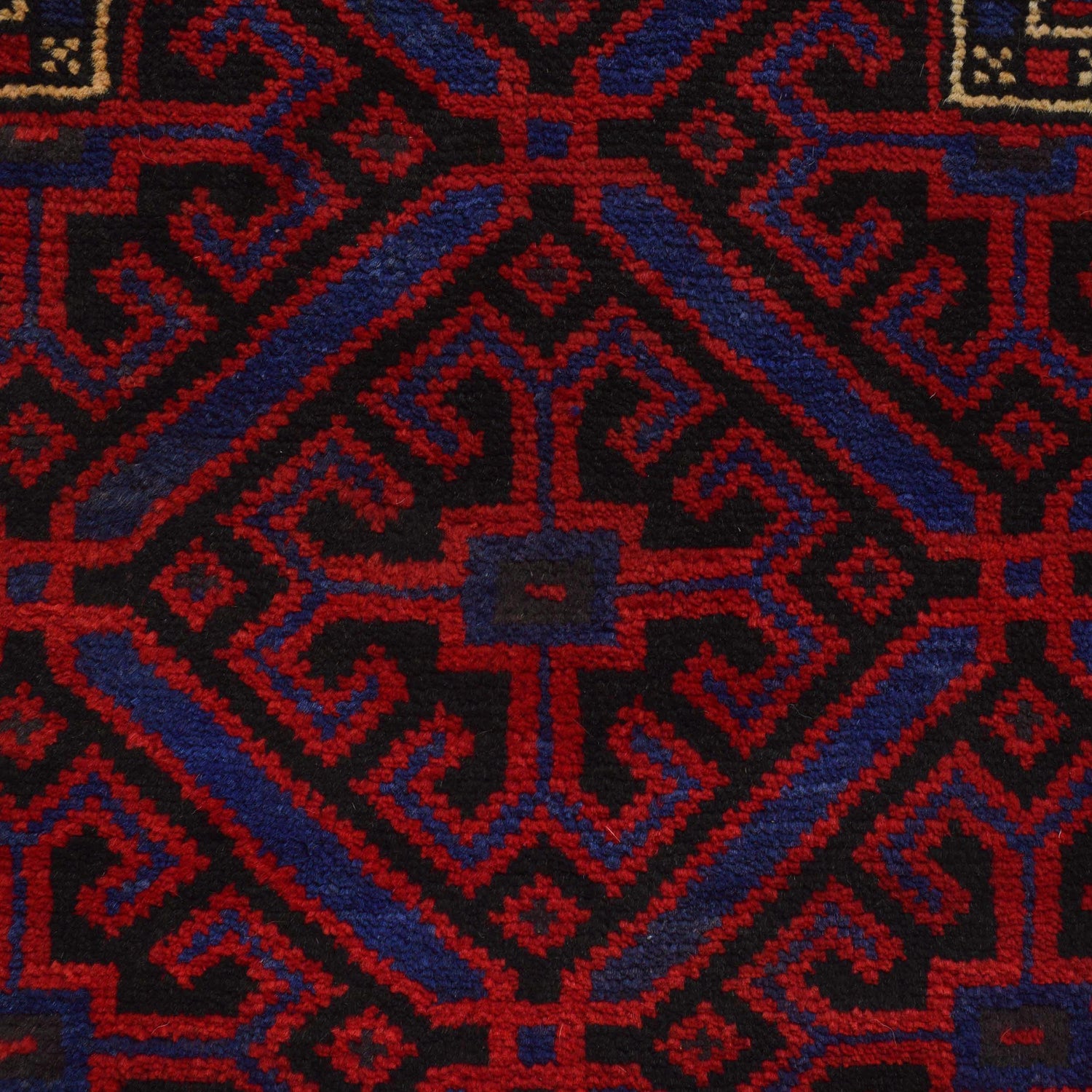 Baluchi Rug Handmade Multi Prayer Design 3x5 ft