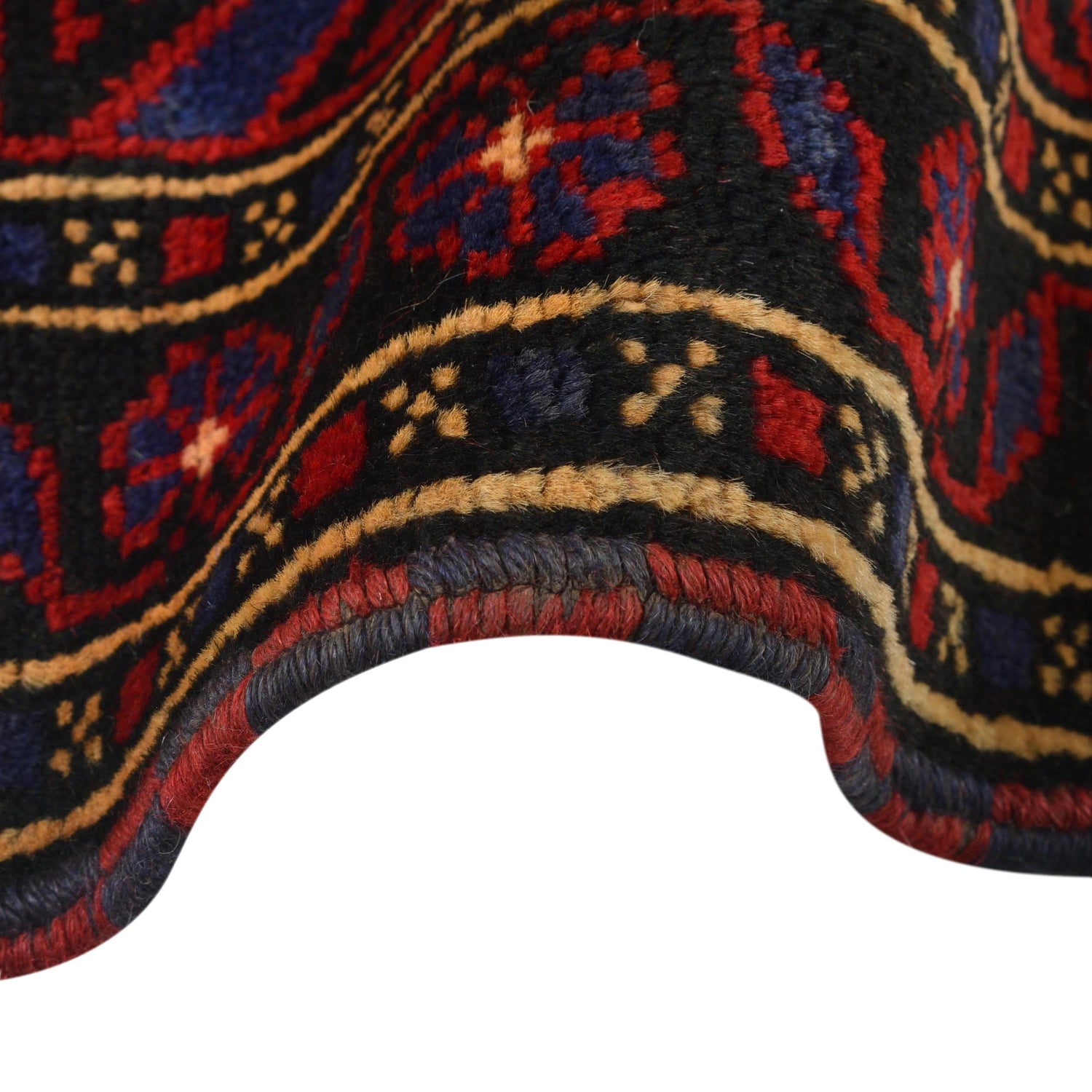 Baluchi Rug Handmade Multi Prayer Design 3x5 ft