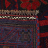 Baluchi Rug Handmade Red Prayer Design 3x5 ft