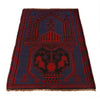 Baluchi Rug Handmade Blue Prayer Design 3x5 ft