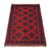 Baluchi Rug Handmade Red Floral 2x4 ft