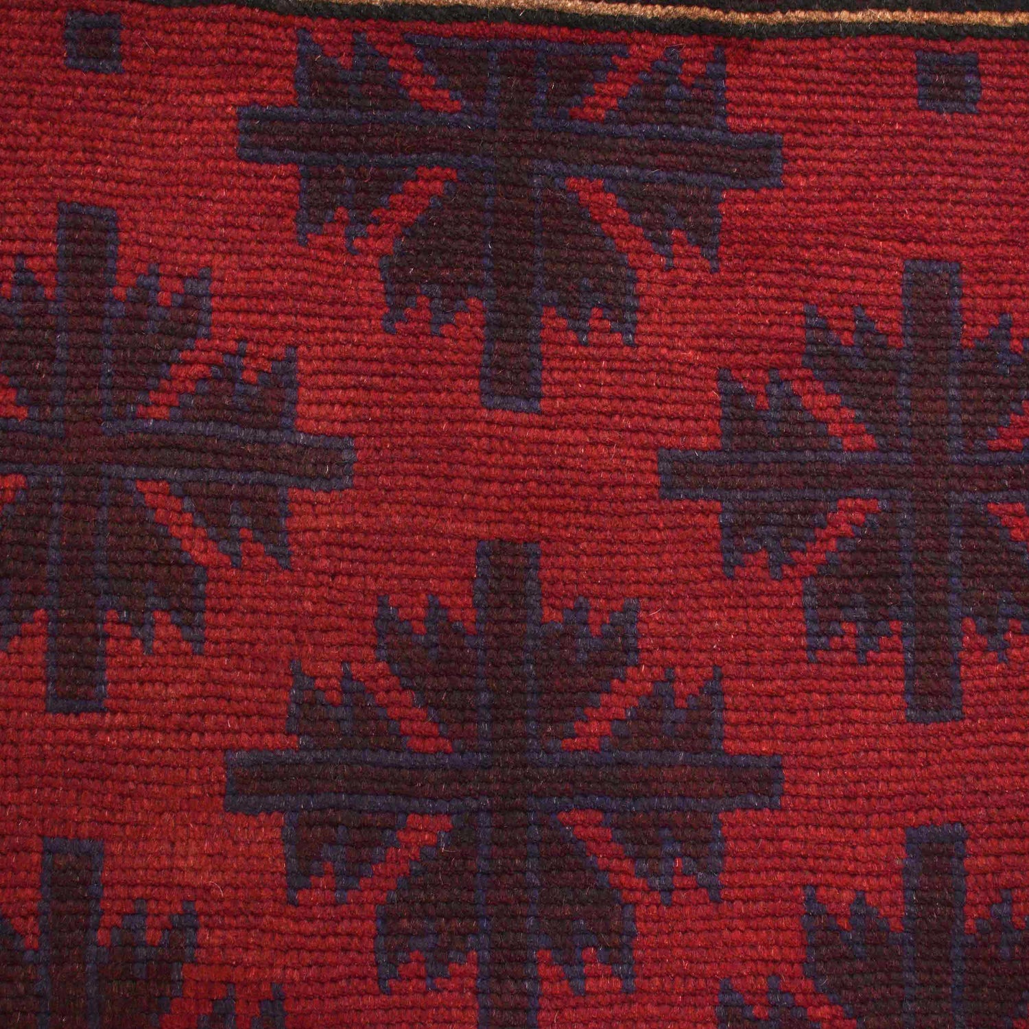 Baluchi Rug Handmade Red Floral 2x4 ft