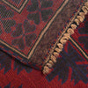 Baluchi Rug Handmade Red Floral 2x4 ft